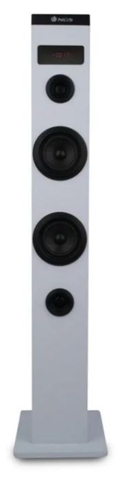 NGS SKY CHARM, Домашна аудио микросистема, Бял, 50 W, FM, LED