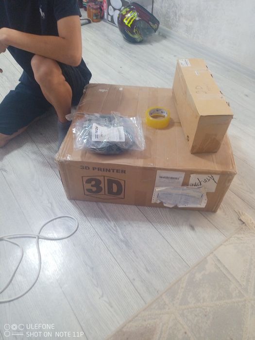 3д принтер, новый работоспособность проверено с большим площадам