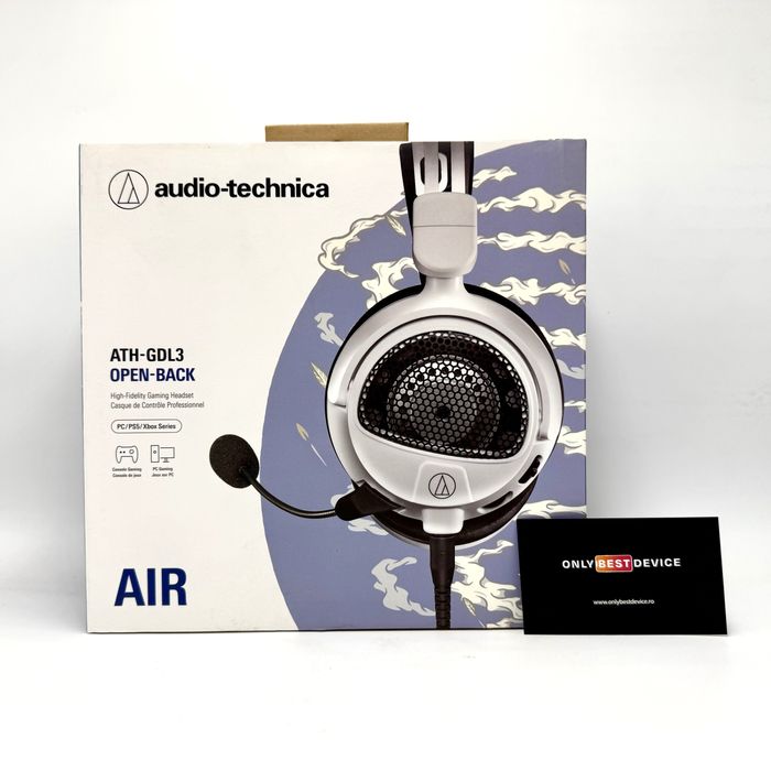 Casti PC/Gaming Audio-Technica ATH-GDL3 Air Open Black