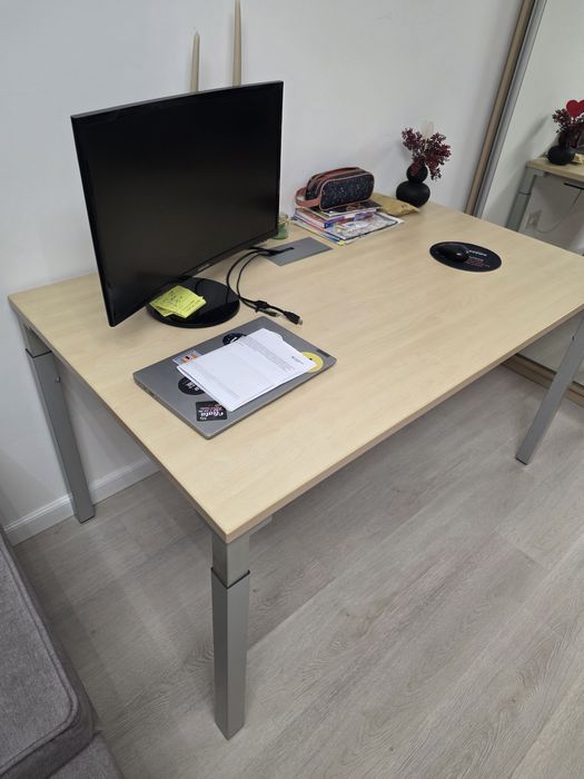 Birou reglabil steelcase kalidro 140x80 cm