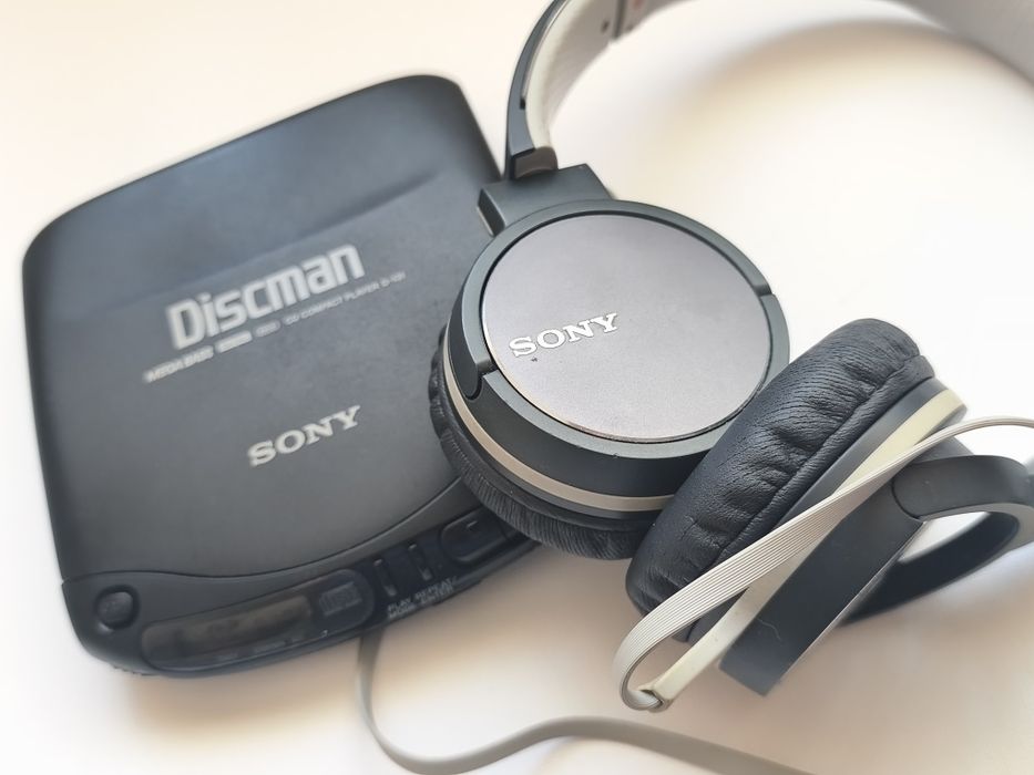CD player + căști Sony