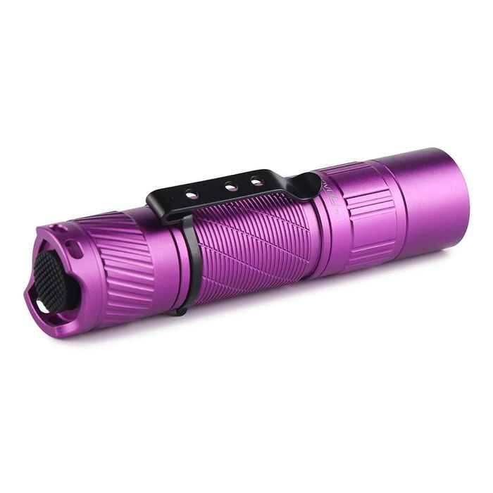 Lanterna UV Convoy T3 cu led UV de 365nm cu filtru ZWB2