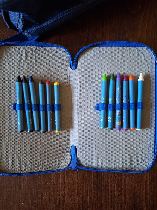 Ученическа раница с моливник