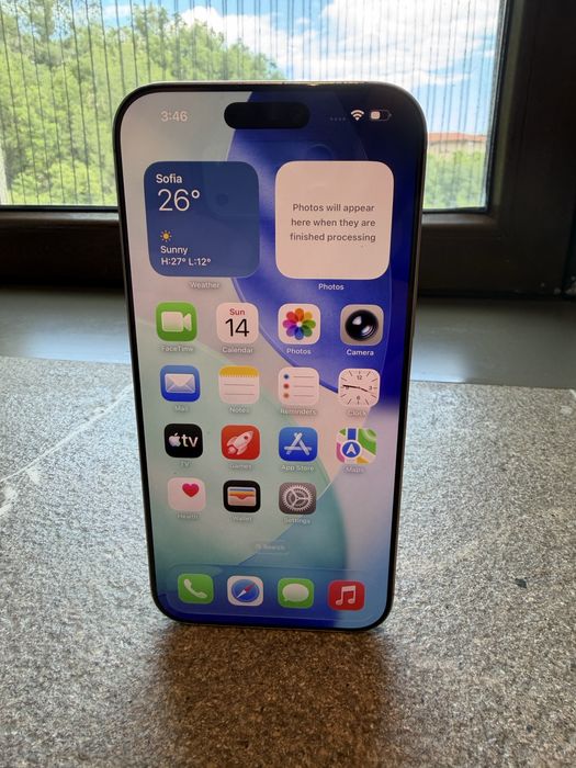 Перфектен ! iPhone 16 Pro Max 256GB Natural Titanium 91% Battery
