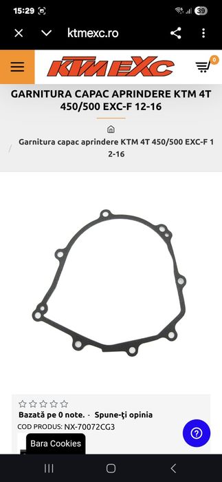 Stator-+Redresor+Garnitură pentru KTM 500/450 EXC SIX DAYS 2012- 2016 500 EXC 2012-2016
