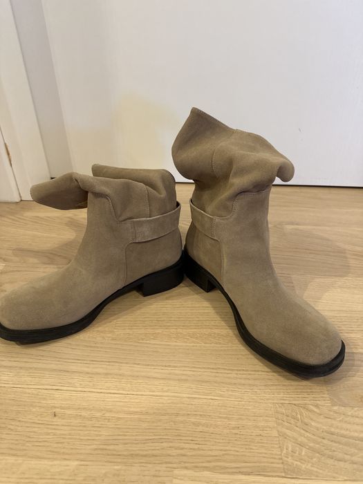 Botine/Cizme Reserved 39 piele intoarsa