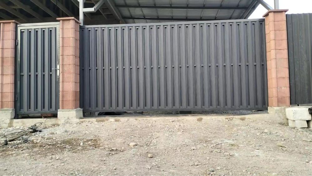 Ворота откатные под ключ