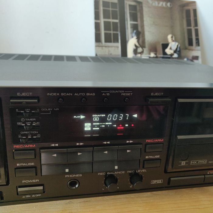 Deck Kenwood KX-W8010-dublu deck