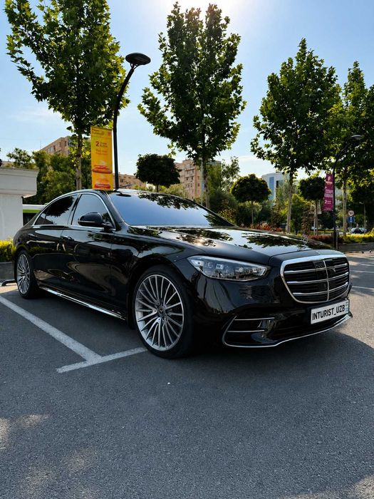 Mercedes-Benz W223 haydovchi bilan | VIP | To'y | Kortej | Delegatsiya