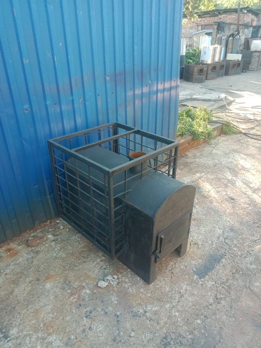 Печь банная Бак под воду 150 литров