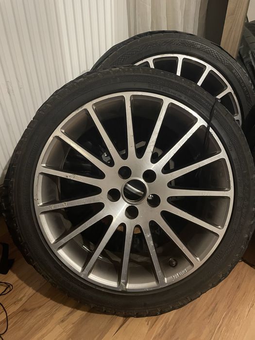 Jnate 5x100 r17 + cauciucuri