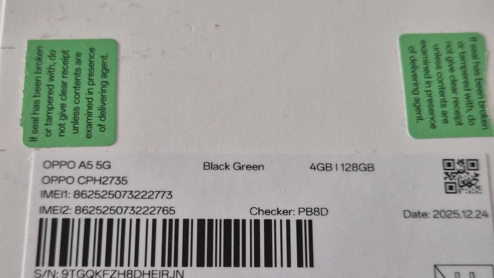 Oppo A5 5G 4/128 GB Green