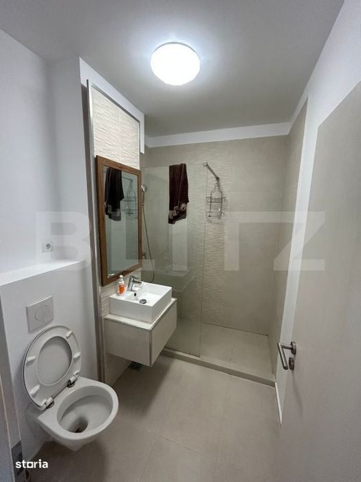 Studio 43 mp, Balcon, Nisa de Dormit, Parcul Feroviarilor, Semicentral