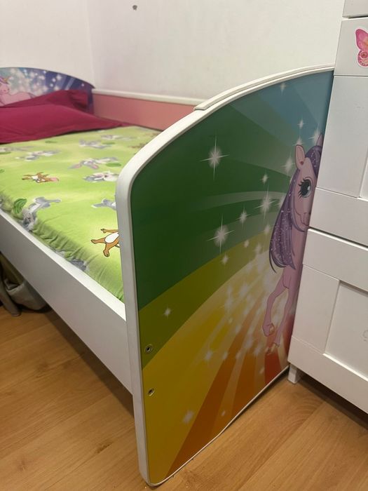 Patut copil 120/60 cu saltea