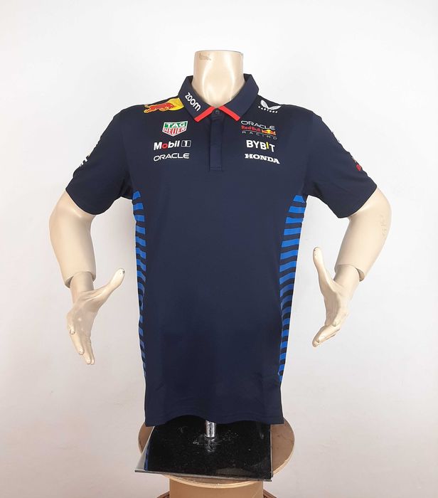 Red Bull Racing Team Polo - Оригинална мъжка поло тениска размер XL