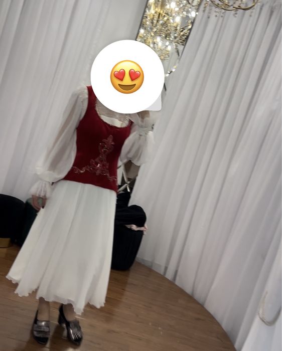 «Продаётся платье-комзол для ұзату тойы.»