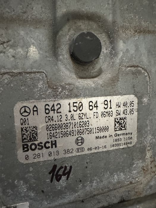ECU Mercedes benz OM642 3.2cdi 3.5cdi gl ml r e c class компютър цди
