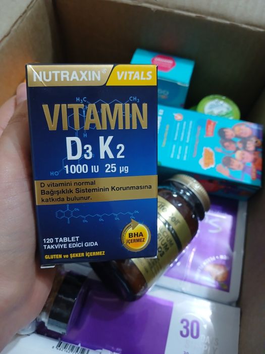 D3+k2 Magni Collagen Omega3 turetiskiy orginal mahsulotla