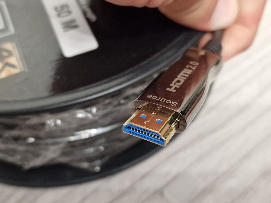 Cablu HDMI 50m, 4K, fibra optica