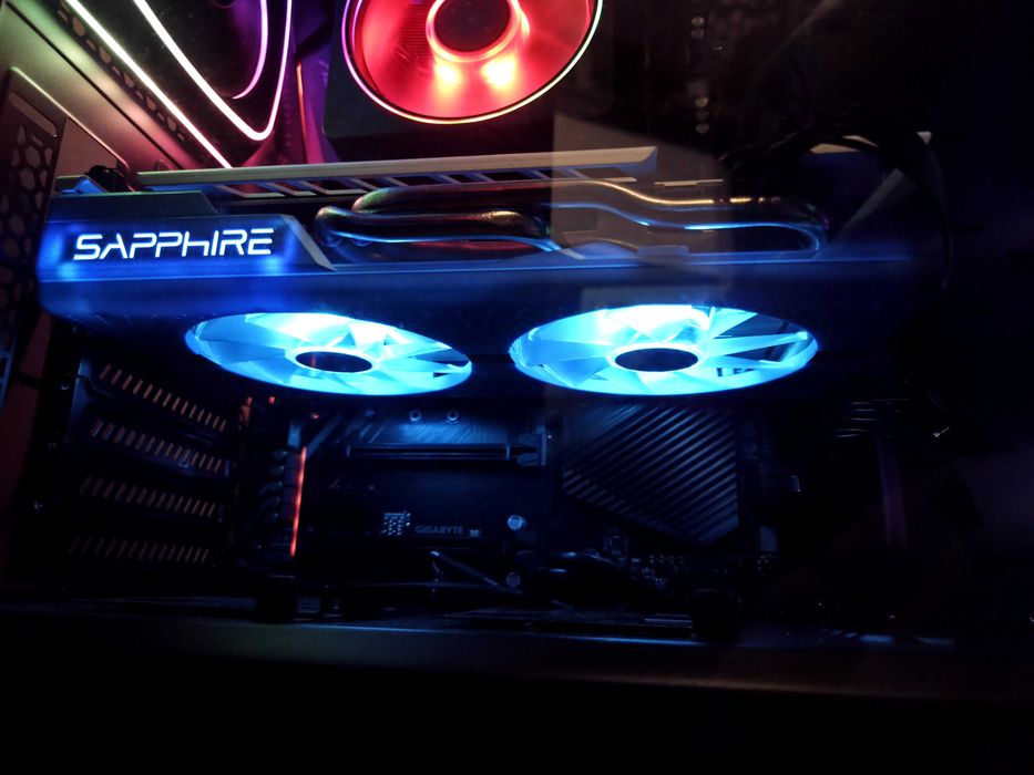 Caculator,PC gaming Ryzen 5,B550,RX580,16gb ddr4,ssd+hdd,750Wnou