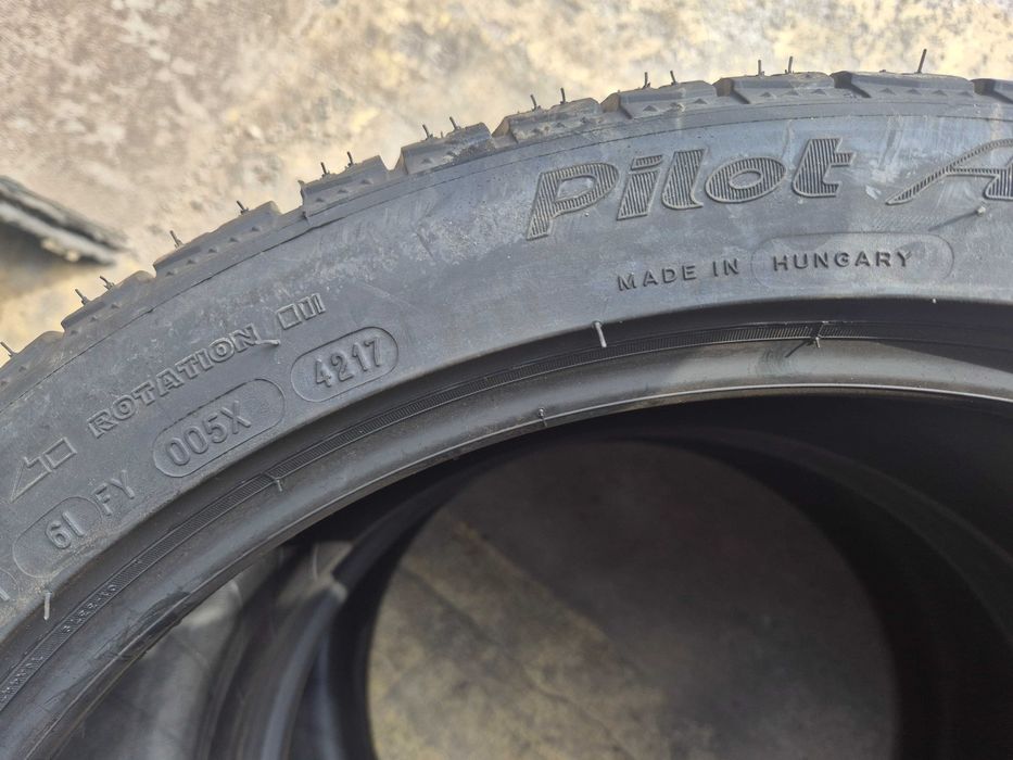 2 Anvelope M+S IARNA - 285/35/20 104V NO - Michelin Pilot PA4 - OEM Porsche NOI - DOT 2017 !