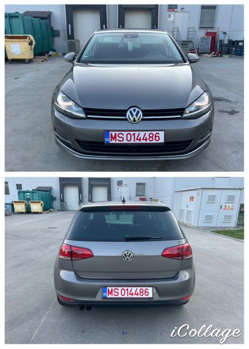 VW Golf 7 Highline, 2.0 TDI 150 CP, Xenon Adaptiv/ACC Distronic/Lane+Front Assist/Navi Mare/Jante Durban/Germania