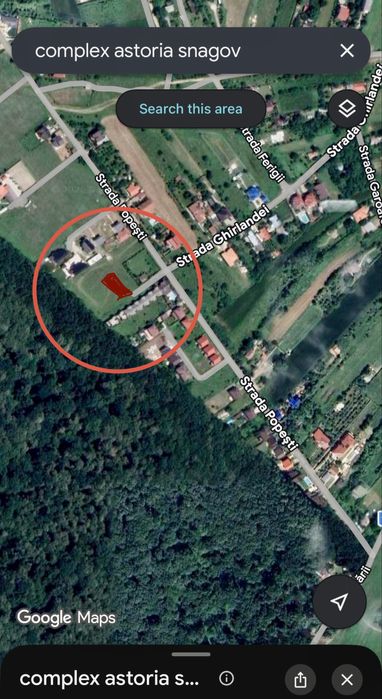 Proprietar vand teren Complex Astoria Snagov, comuna Gruiu