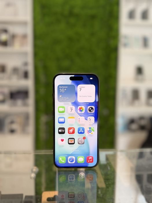 **ATSGSM.RO**iPhone 15 128Gb Blue/Baterie93%/Fact+Gar 12 luni