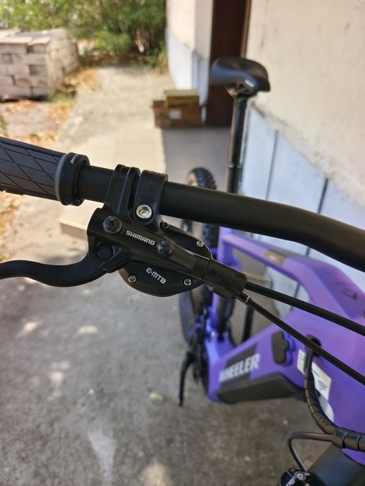 НОВ Планински ел. велосипед/E-Bike Wheeler i-SEEN HD Lila/Grey-Size L