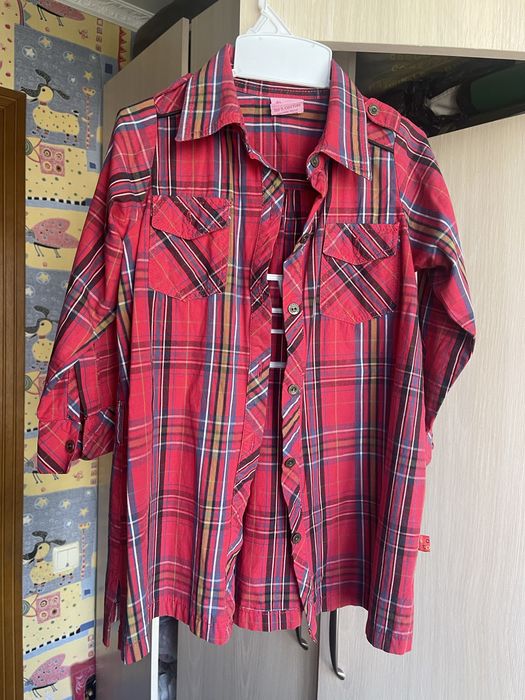 Рубашка / блузка на девочку на 4-6 лет