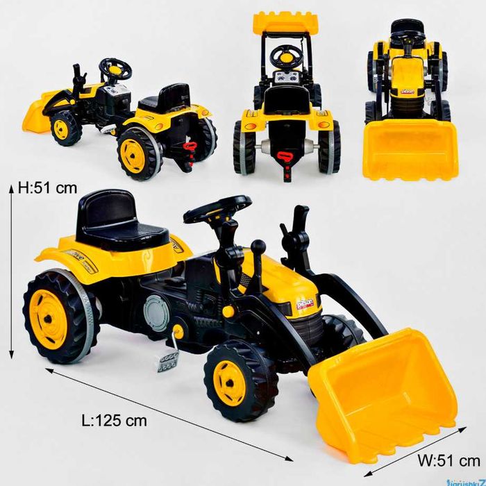 Экскаватора педального-51x125x51 см Макс груз-50 кг Доставка бесплатно