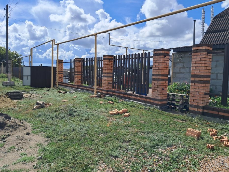 Кладка облицовка перегародки