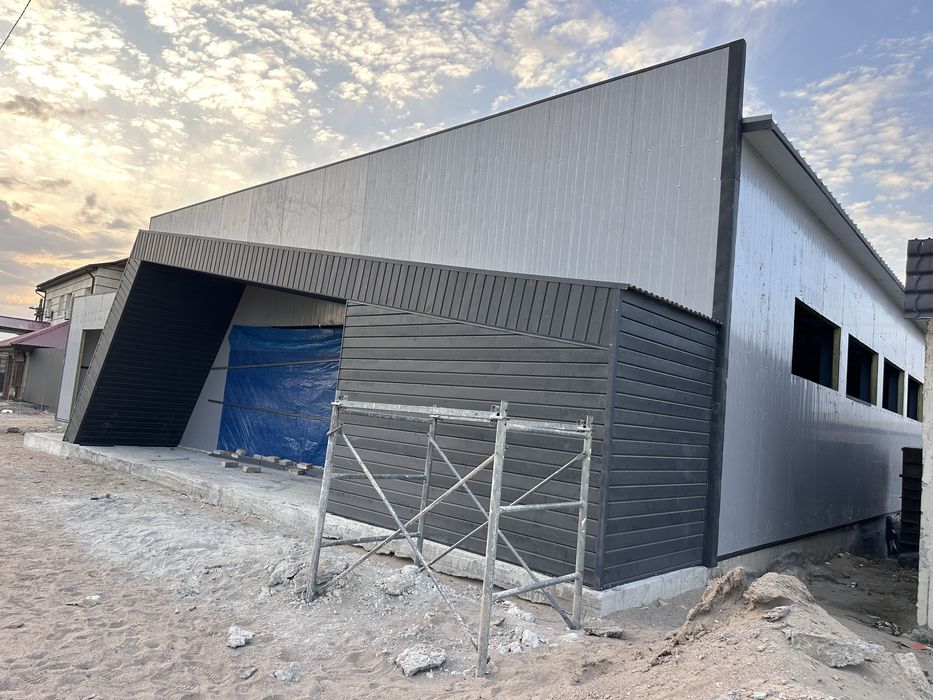 Ангар салу | Металл ангар | Алматы | Темір Тұлпар