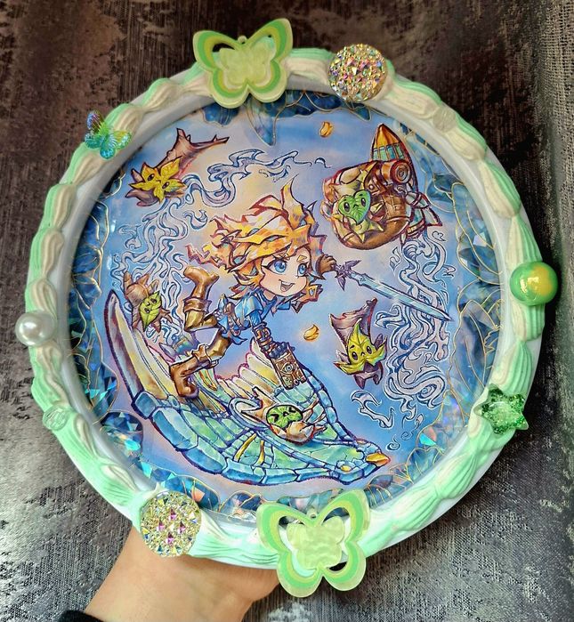 Zelda totk Tears of the Kingdom  fanart switch joc game