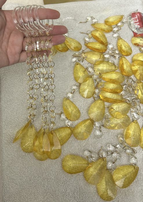 Подвески от люстры