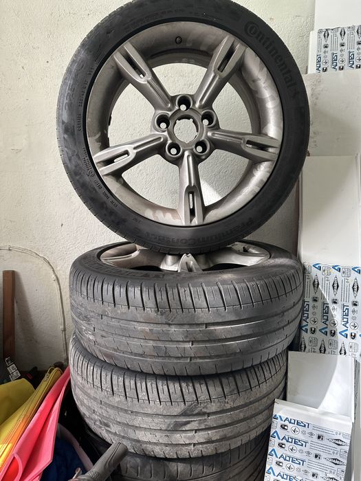 Джанти с гуми 17 цола 5х112 seat leon fr