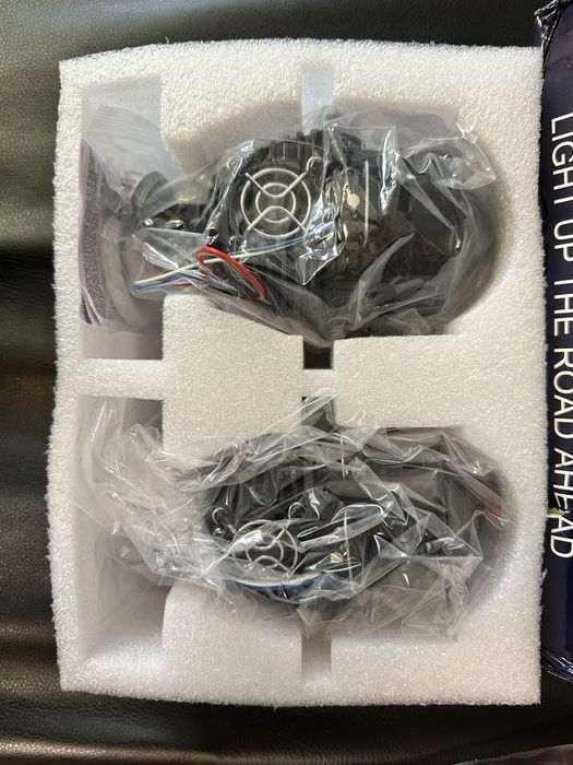 Чисто нови Bi-LED Лупи за Фарове 2.5" (6.35 см) + Подарък Релеен Кабелен Сноп – Пълен Комплект