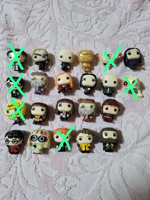 Коллекция киндер гарри поттер