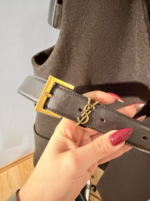 Колан естествена кожа ysl