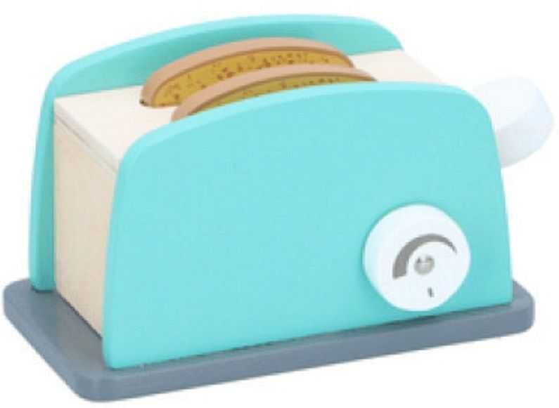 Детски дървени играчки Касов апарат Везна Тостер Кафемашина аксесоари