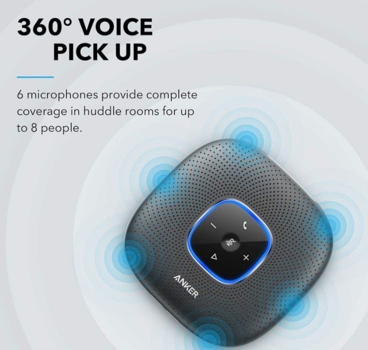 Спикерфон конференц микрофон Anker soundcore Ташкент