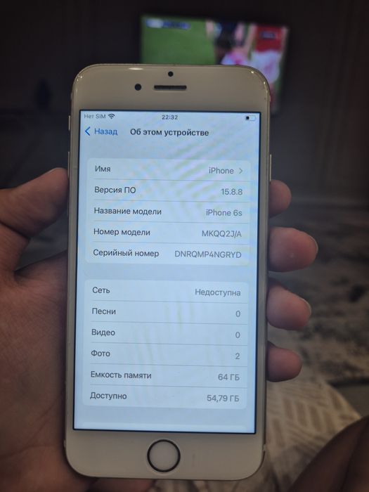 Айфон 6s Rose Gold