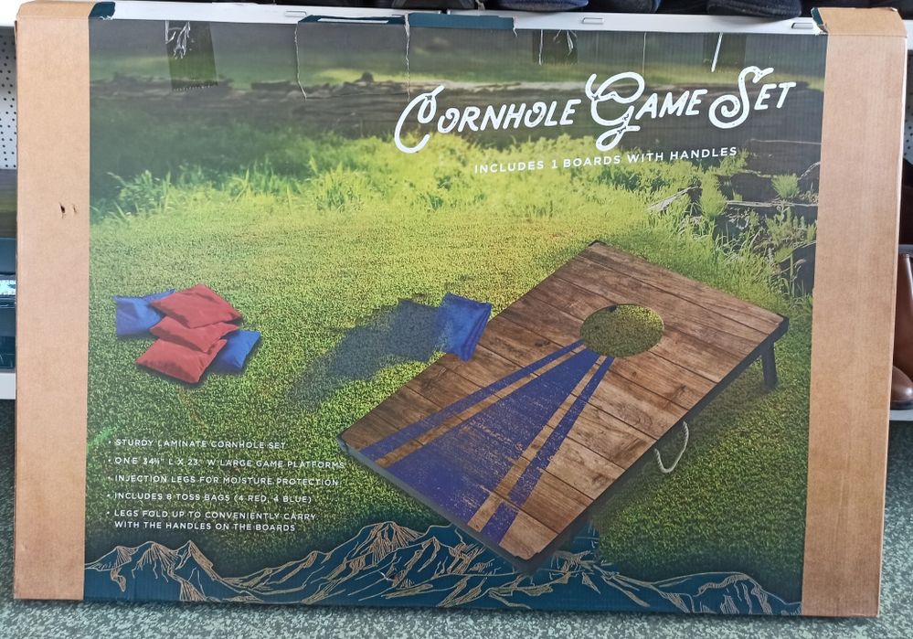 Set de joc Cornhole. (NOU)