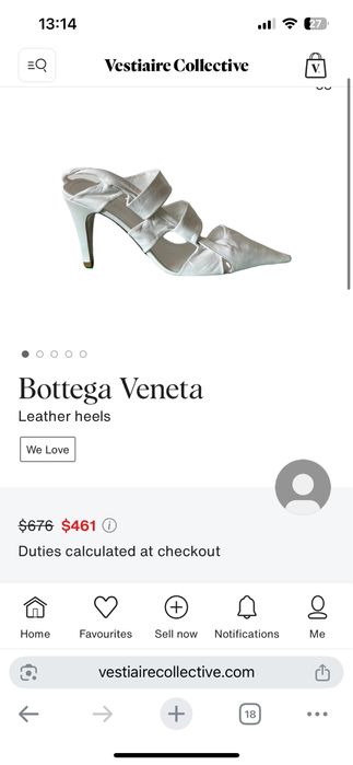 Bottega veneta туфли