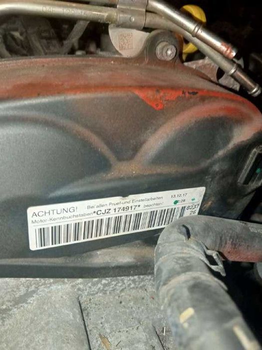 Двигатель CJZ Volkswagen Golf, Polo бек