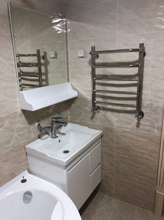 2 комнаты евро ремонт 1000 у.е Новостройка