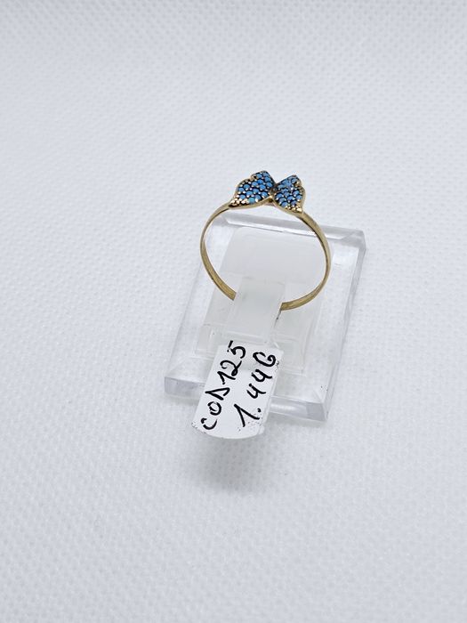 Vand inel dama din aur 14 k 1.44 g cod 125