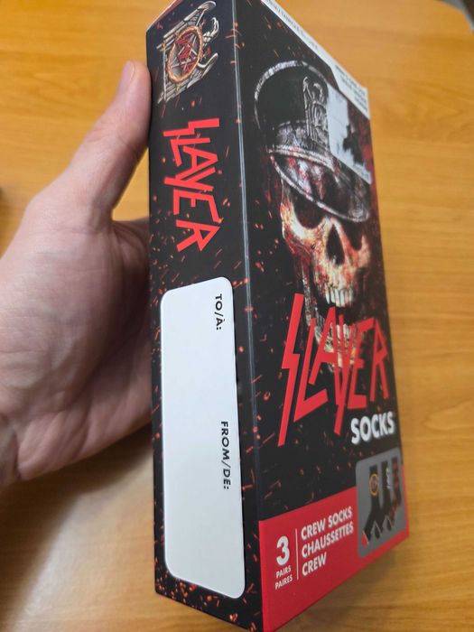 Мъжки метал чорапи Slayer, 3 бр.