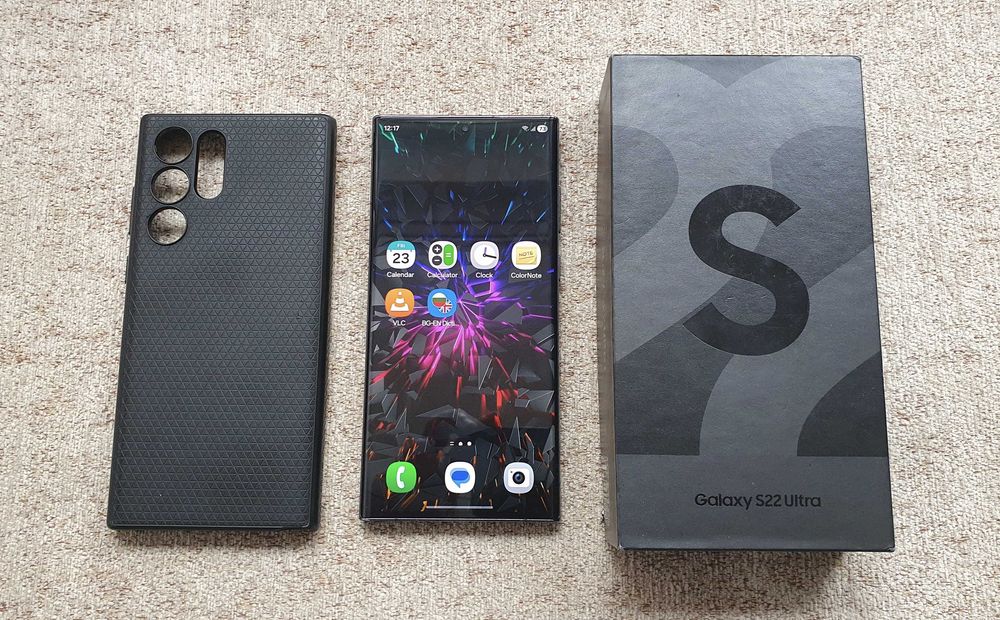 Samsung S 22 Ultra 512 GB , Ram 12GB Phantom Black , Бартер