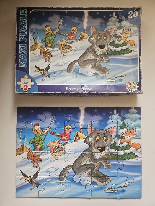 Пазлы набор 8 шт. № 1 – 4000 тг